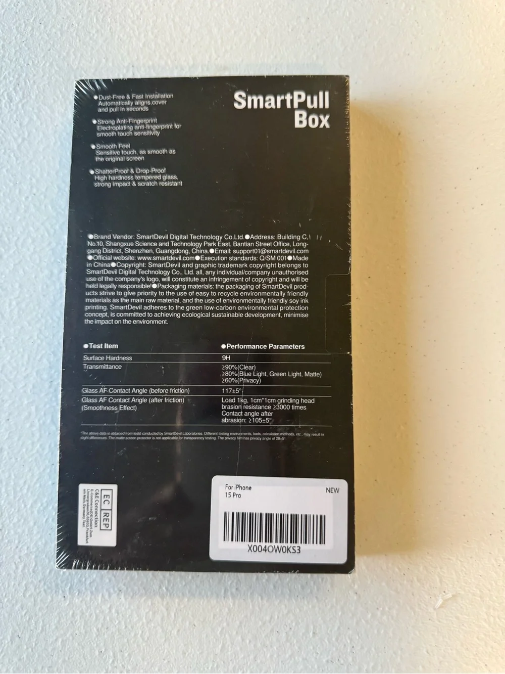 Smart Devil SmartPull Box - Black & White iPhone 15 pro